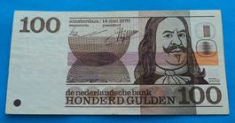 Niederlande: 100 Gulden 1970, SS