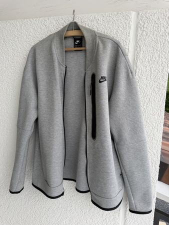 Nike Tech Fleece Jacke grau Herren