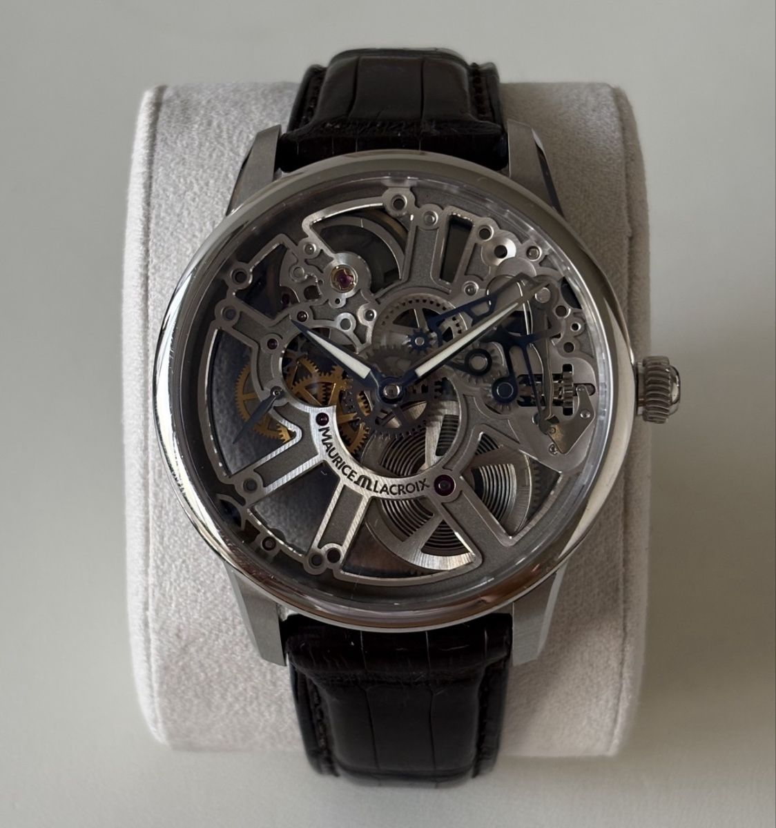 Maurice Lacroix Orologi: Maurice Lacroix Masterpiece Squelette – Usato da Winterthur venduto da LaBodega