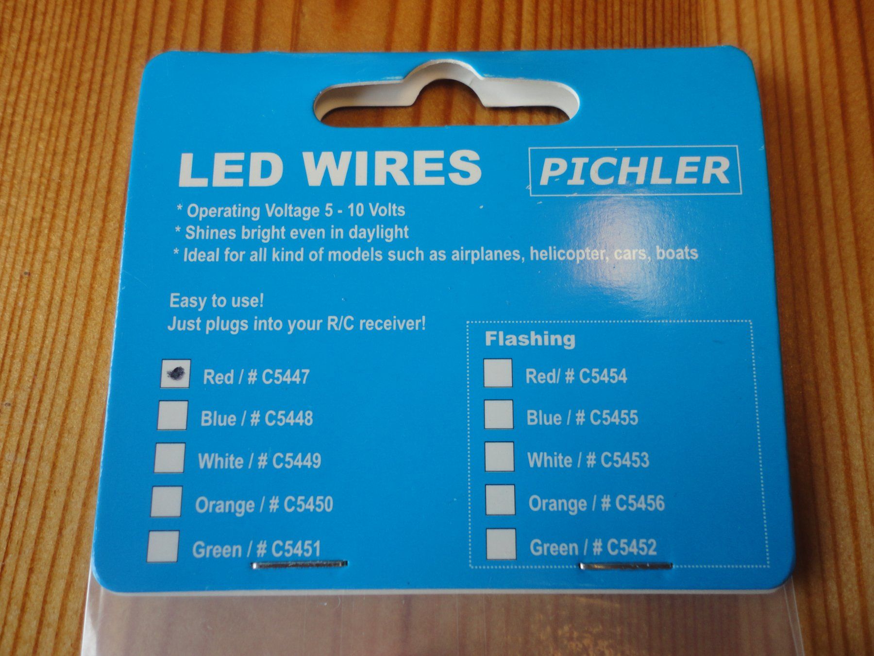Modellismo RC: Pichler LED 3mm Rot, Neu, ! – Nuovo e nell'imballaggio originale da Horgen venduto da RcModell 1