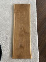 Massives Eichenholz Brett, 100cm lang,