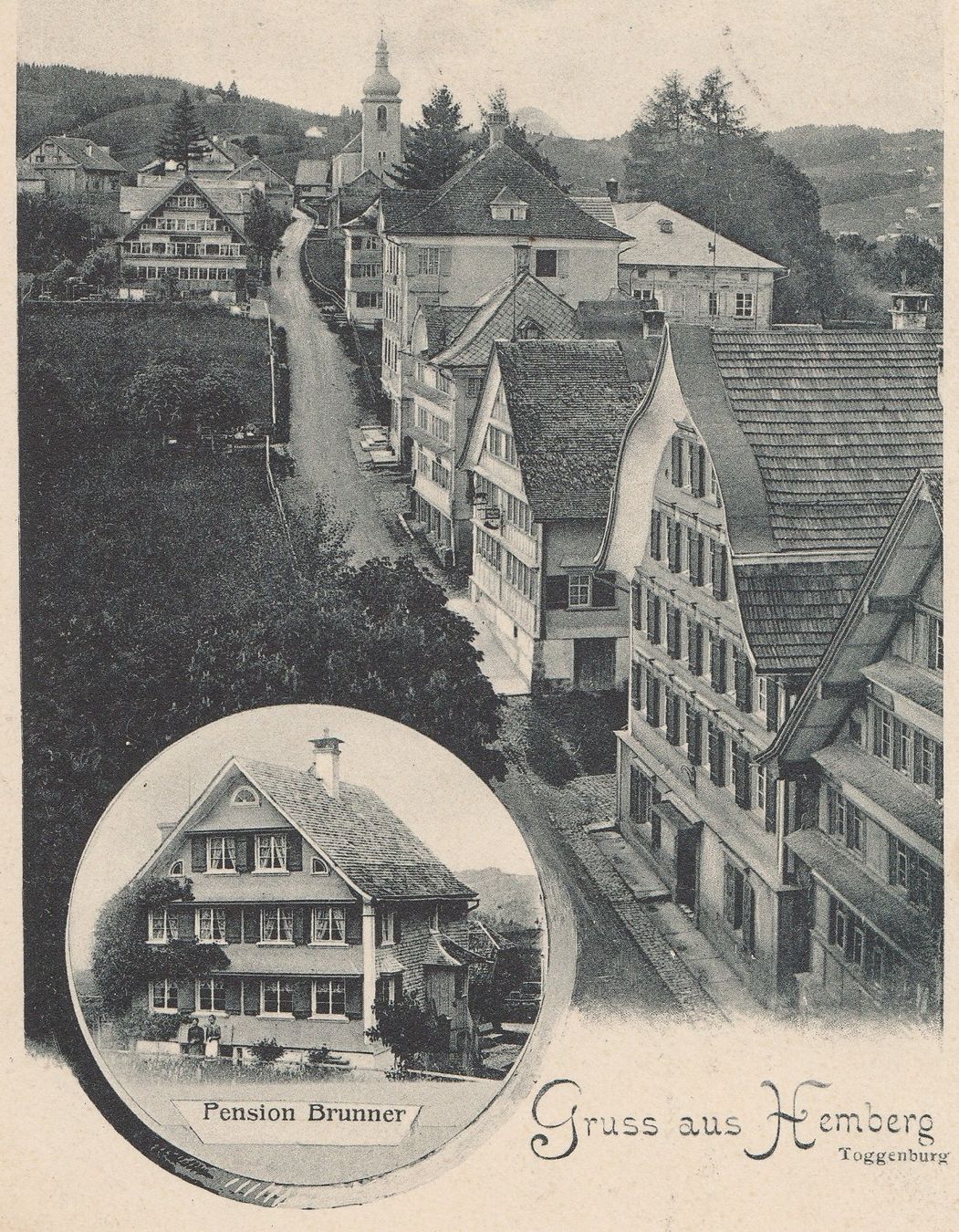 Cartes postales: 1906 - Hemberg – D'occasion à Fällanden par Blausegelfliege 2