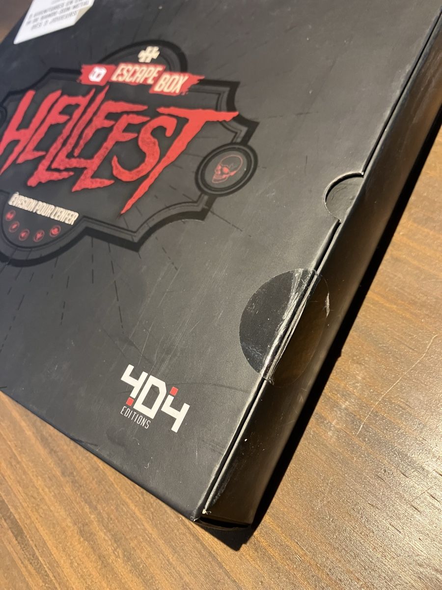 Giochi: Jeux Hellfest escape game – Nuovo (secondo la descrizione) da St-Aubin-Sauges venduto da Sonia-Ka 1