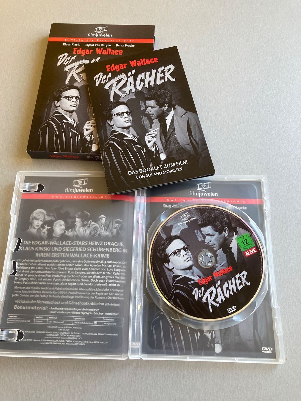 Alle DVDs: Edgar Wallace DVD »Der Rächer« – Gebraucht aus Wald ZH von Liedermacher 1