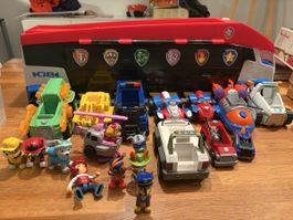 Paw Patrol Paw Patroller mit Fahrzeugen und Figuren