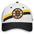 NHL Boston Bruins Trucker Cap Weiss Schwarz Neu