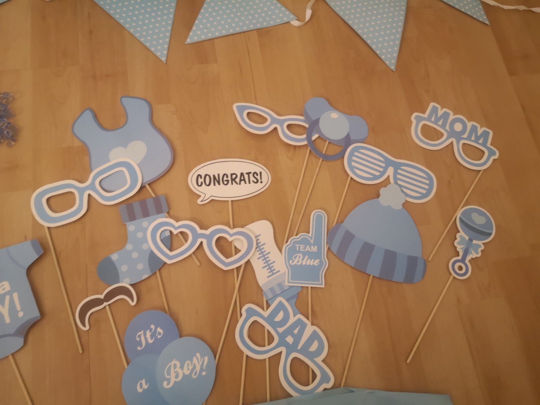Tutte le decorazioni: Xl Babyshower Deko Baby Boy Junge – Usato da Rapperswil SG venduto da lilkate 4