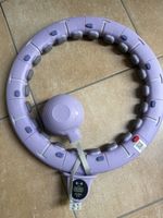 Hula hoop fitness viola con contatore integrato
