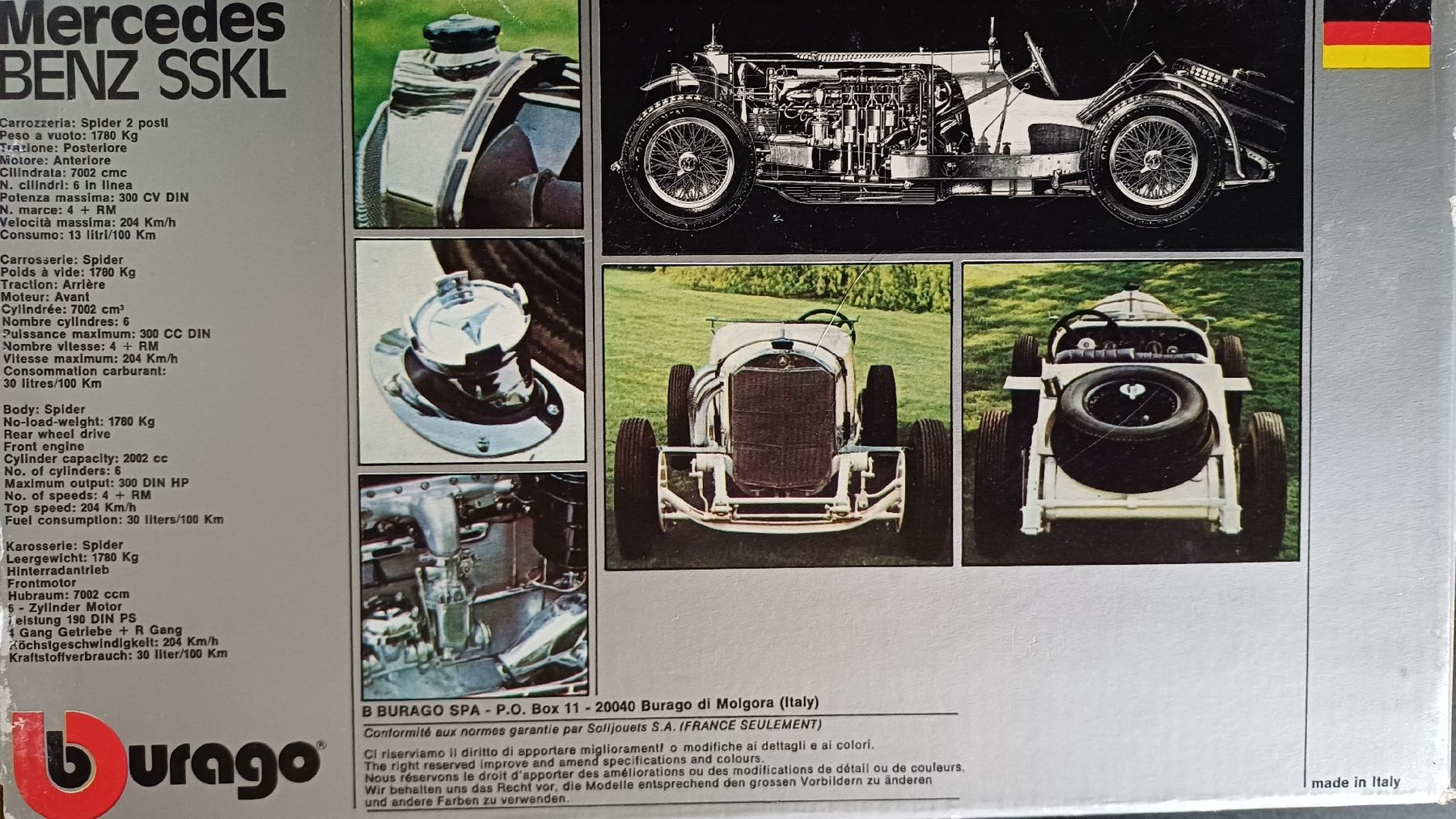 Bburago Modellautos: mercedes Benz SSKL bburago – Neu (gemäss Beschreibung) aus Degersheim von Alphi 2