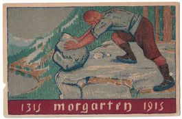 Morgarten 600 Jahr-Feier gelaufen 1915