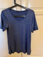 Merino Shirt blau Grösse M von Glückskind