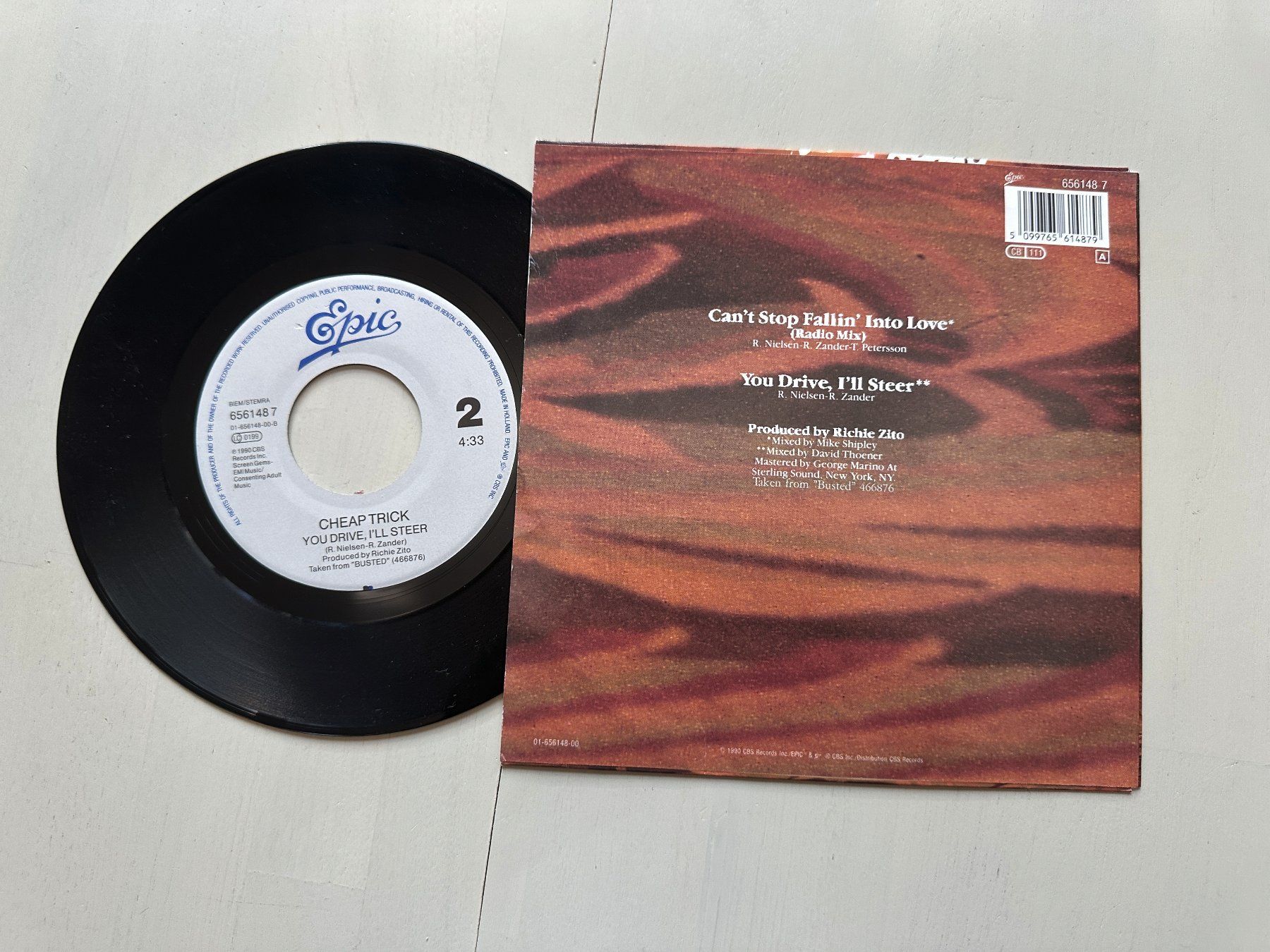 Dischi in vinile: CHEAP TRICK tolle Single Can't stop fallin Top Kult 80's – Usato da Basel venduto da Partridge 1