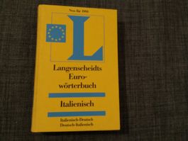 Langenscheidts Euro-Wörterbuch Italienisch (IT-DE, DE-IT)