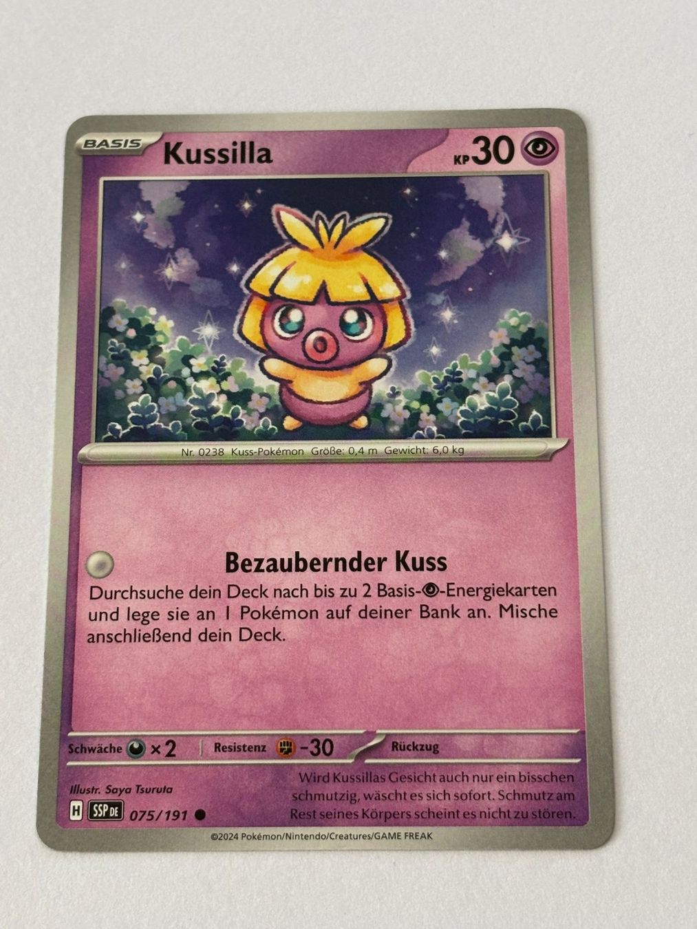 Pokémon Carte collezionabili: Pokemon-Karte Kussilla 075/191 – Usato da Herisau venduto da Seyashop1