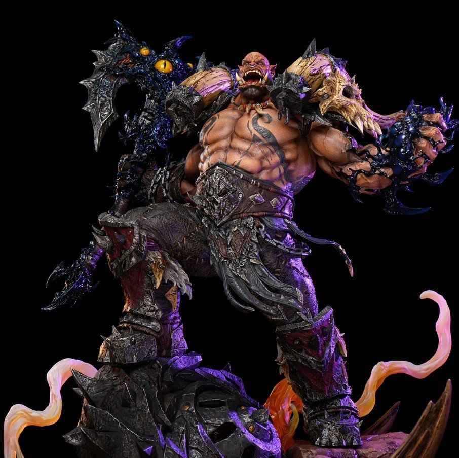 Statuette: Warcraft Garrosh Hellscream 1:4 Ultimate Edition – Usato da Niederrohrdorf venduto da elwey 3