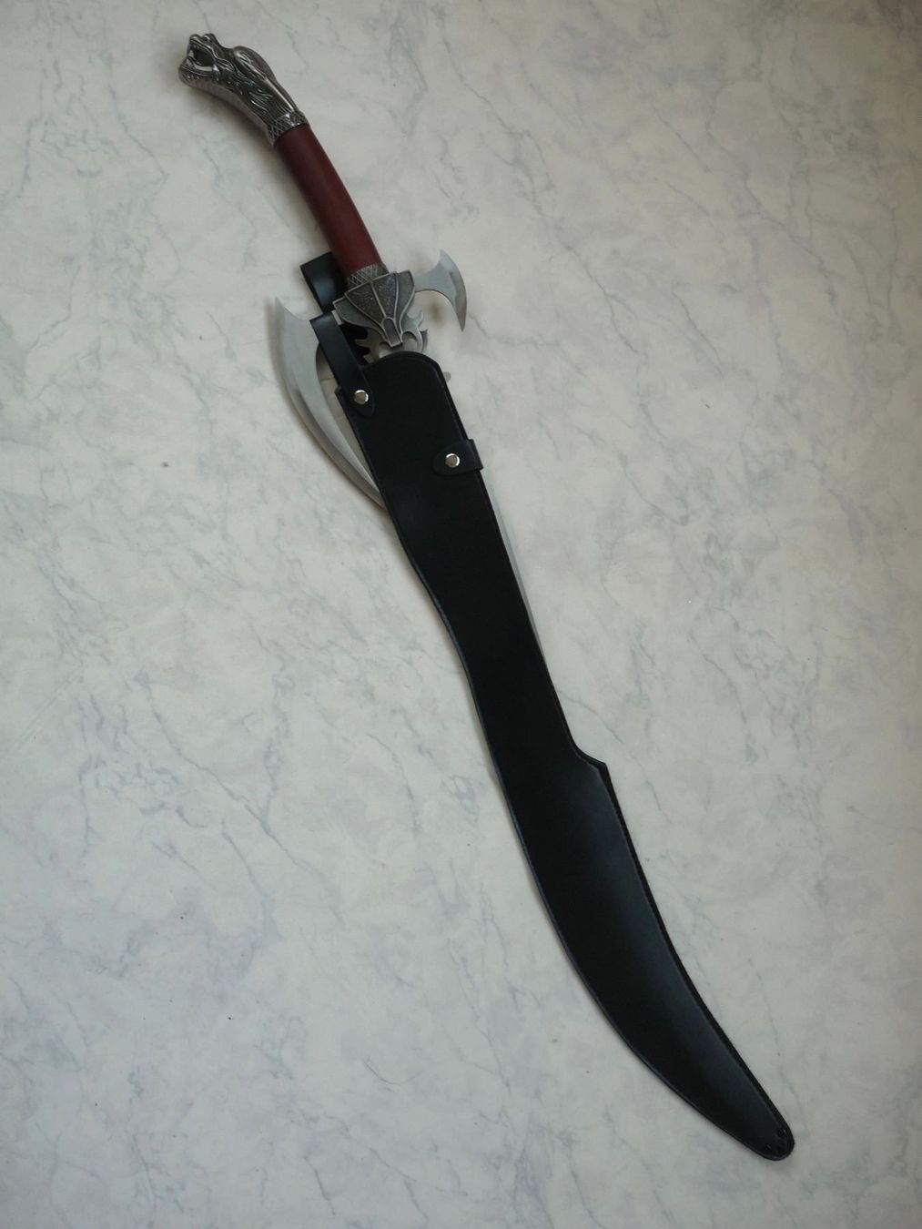 Sonstiges zum Sammeln & Seltenes: Drachen-Schwert-Messer-Dolch-Fantasie – Neu und originalverpackt aus Würenlos von Sadhu2 1