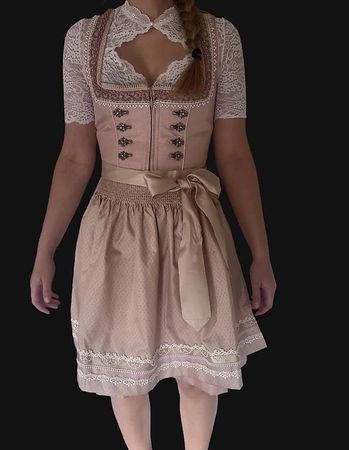 Krüger Madl Dirndl Anella Gr. 34 inkl. Dirndlbluse