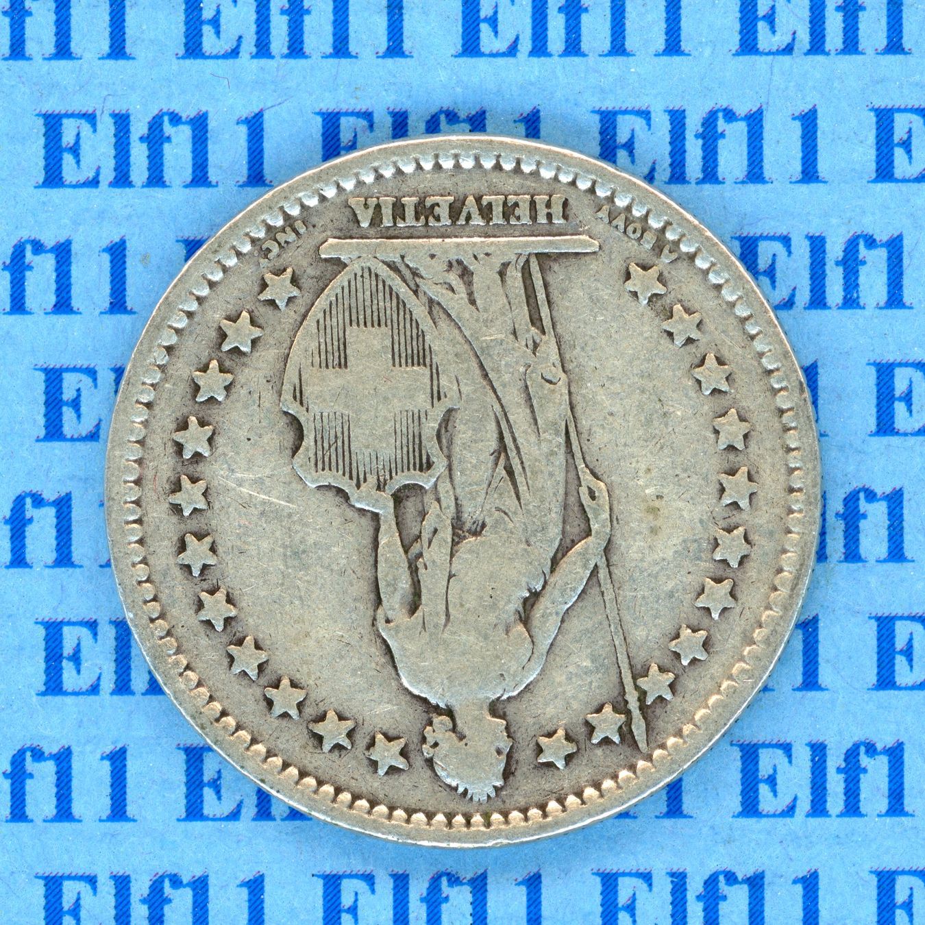 Tutti le monete: CHF___2.00 1914 -ss 2 Franken – Usato da Widnau venduto da Elf11 1