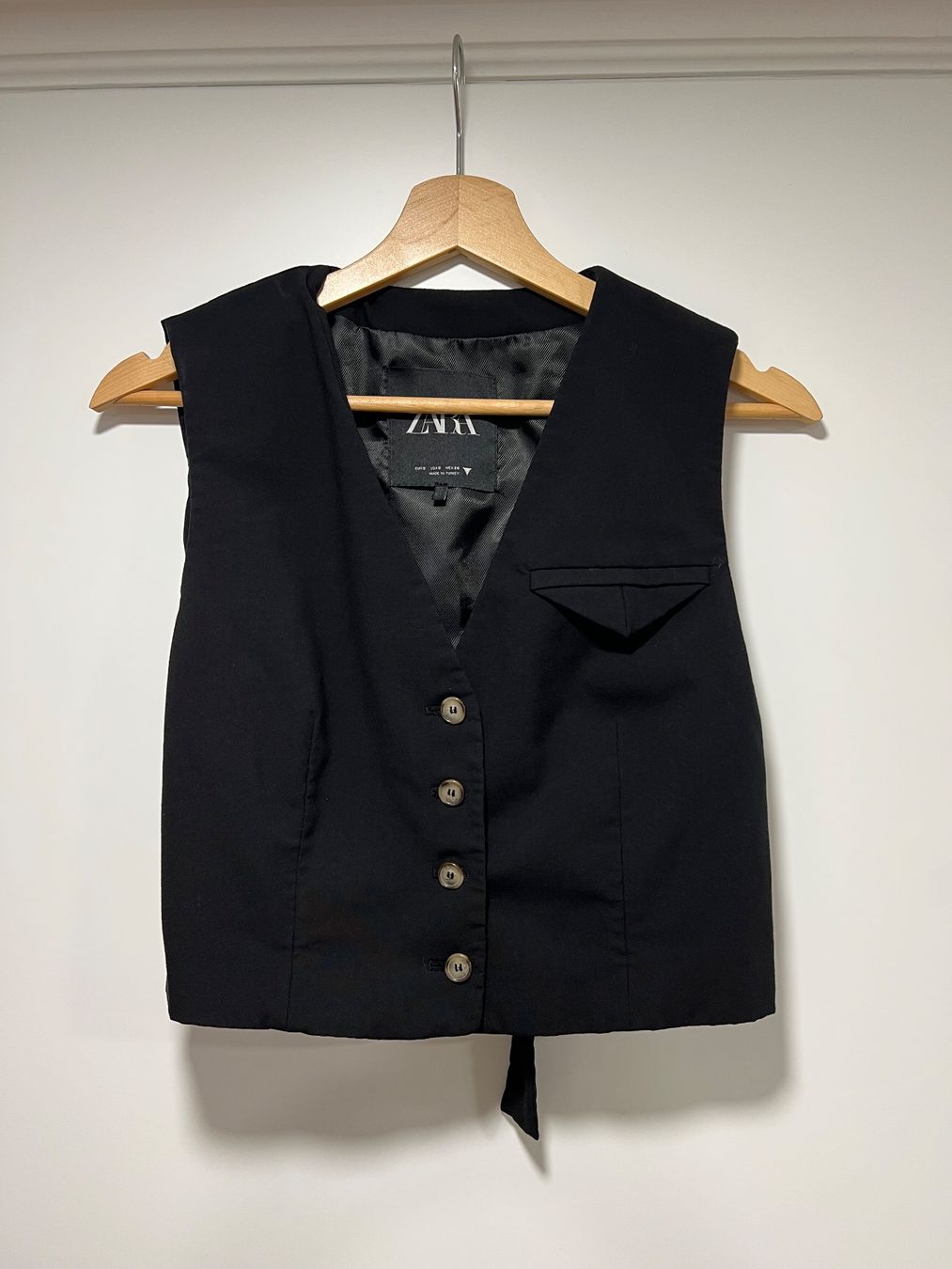 Zara Gilets & Westen: ZARA Weste, Schwarz, Grösse S, Neuwertig – Neu (gemäss Beschreibung) aus St. Gallen von kka_l9wg