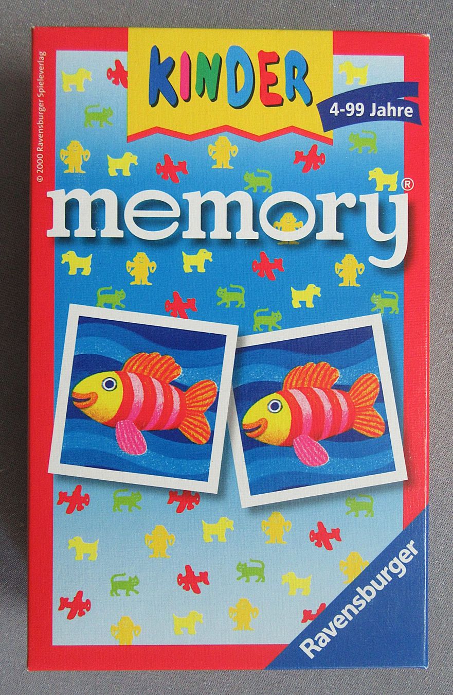 Ravensburger Giochi: Kinder Memory - Konzentrationsspiel - ab 4 Jahren – Usato da Auenstein venduto da Padabimbim