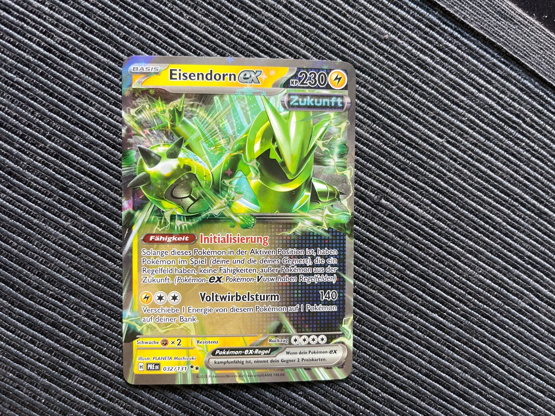 Pokémon Carte collezionabili: Pokemon Eisendorn Ex Prismatic Evolutions near Mint – Nuovo (secondo la descrizione) da Wabern venduto da Collectfun