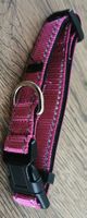 Pinkes Hundehalsband, Grösse M, verstellbar, NEU
