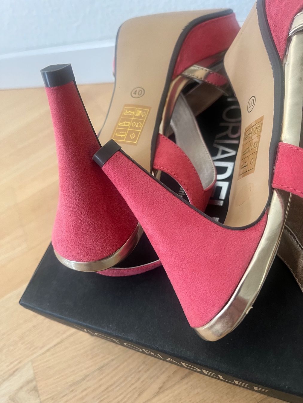 Damenschuhe: Damen Sandale / Absatzsandale Grösse 40 NEU – Neu und originalverpackt aus Zürich von mad_lwl6 2