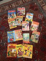 14 Vintage Comics Phantom, Fix und Foxi, Tarzan, Tom u.Jerry