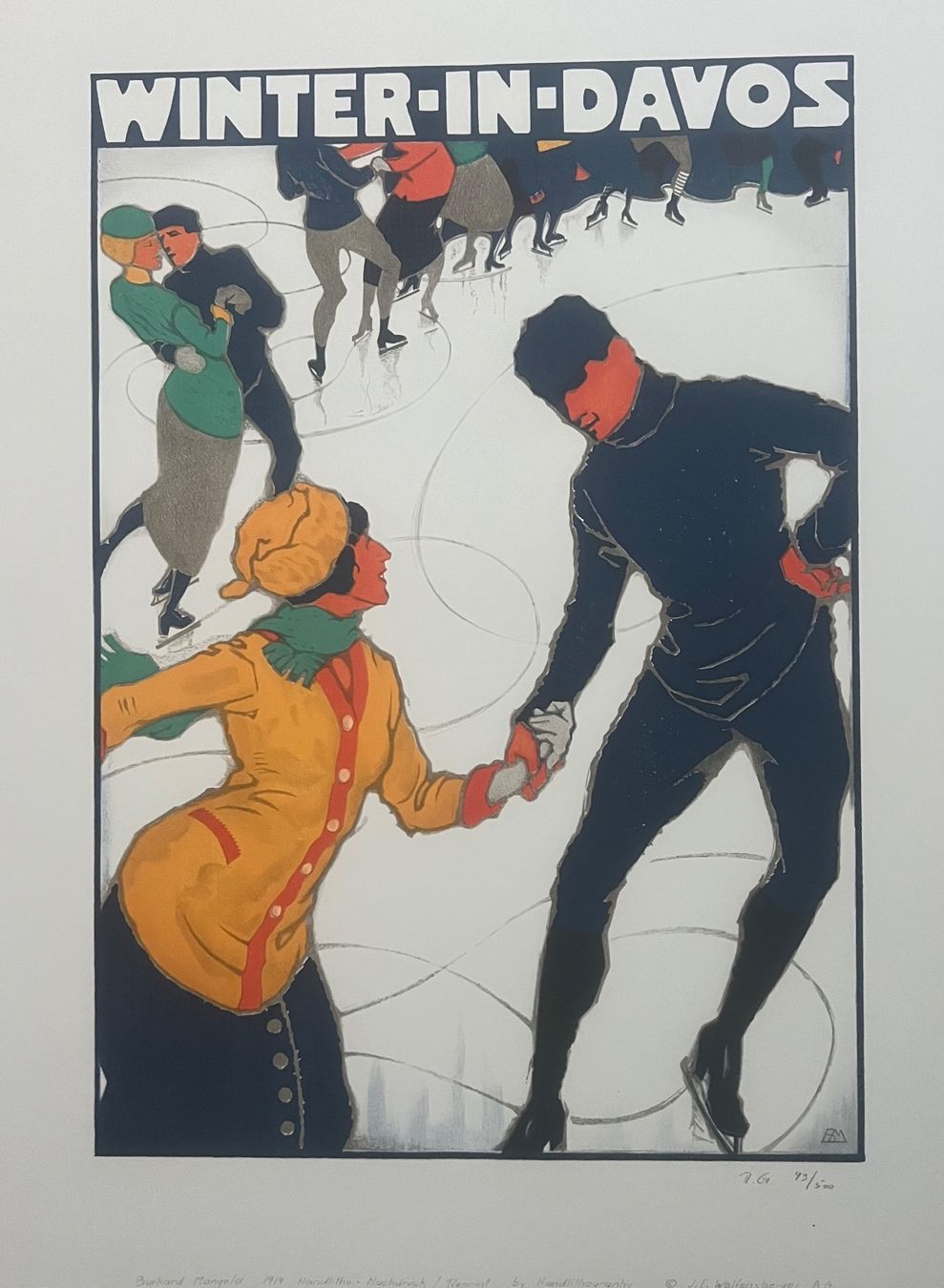 Grafiken & Lithographien: Burkhard Mangold, Handlithografie, nummeriert – Gebraucht aus Rain von Pic-Ass