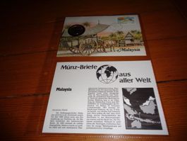 Münzbrief Malaysia