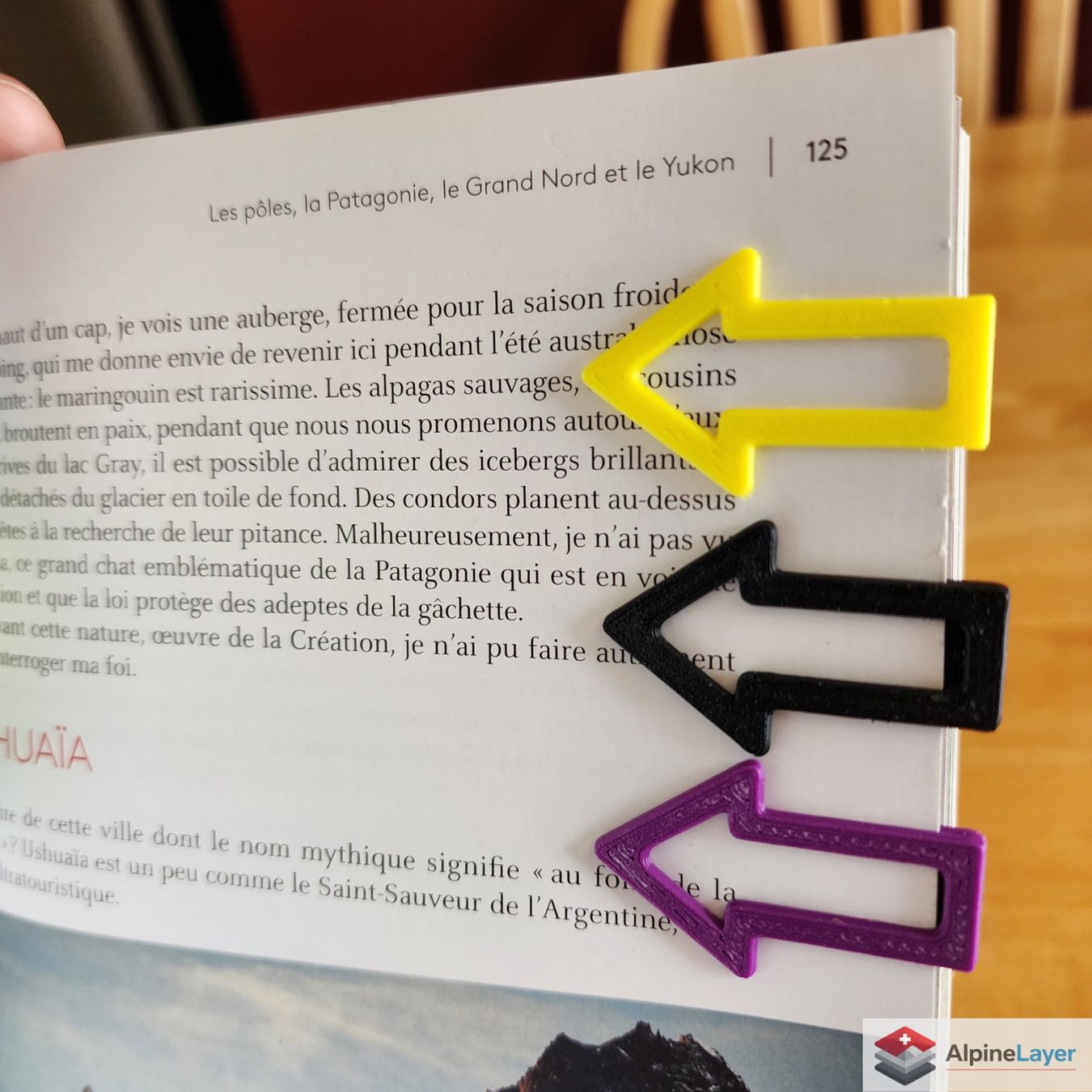 Sonstiges zum Sammeln & Seltenes: 4x 3D Printed Arrow Bookmarks Set – Color Bundle – Neu (gemäss Beschreibung) aus Losone von AlpineLayer 3