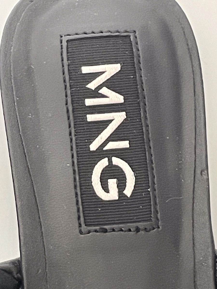 Mango Scarpe da donna: Sandales noires tressées MANGO, taille 38 – Usato da Vuadens venduto da Nina11 3