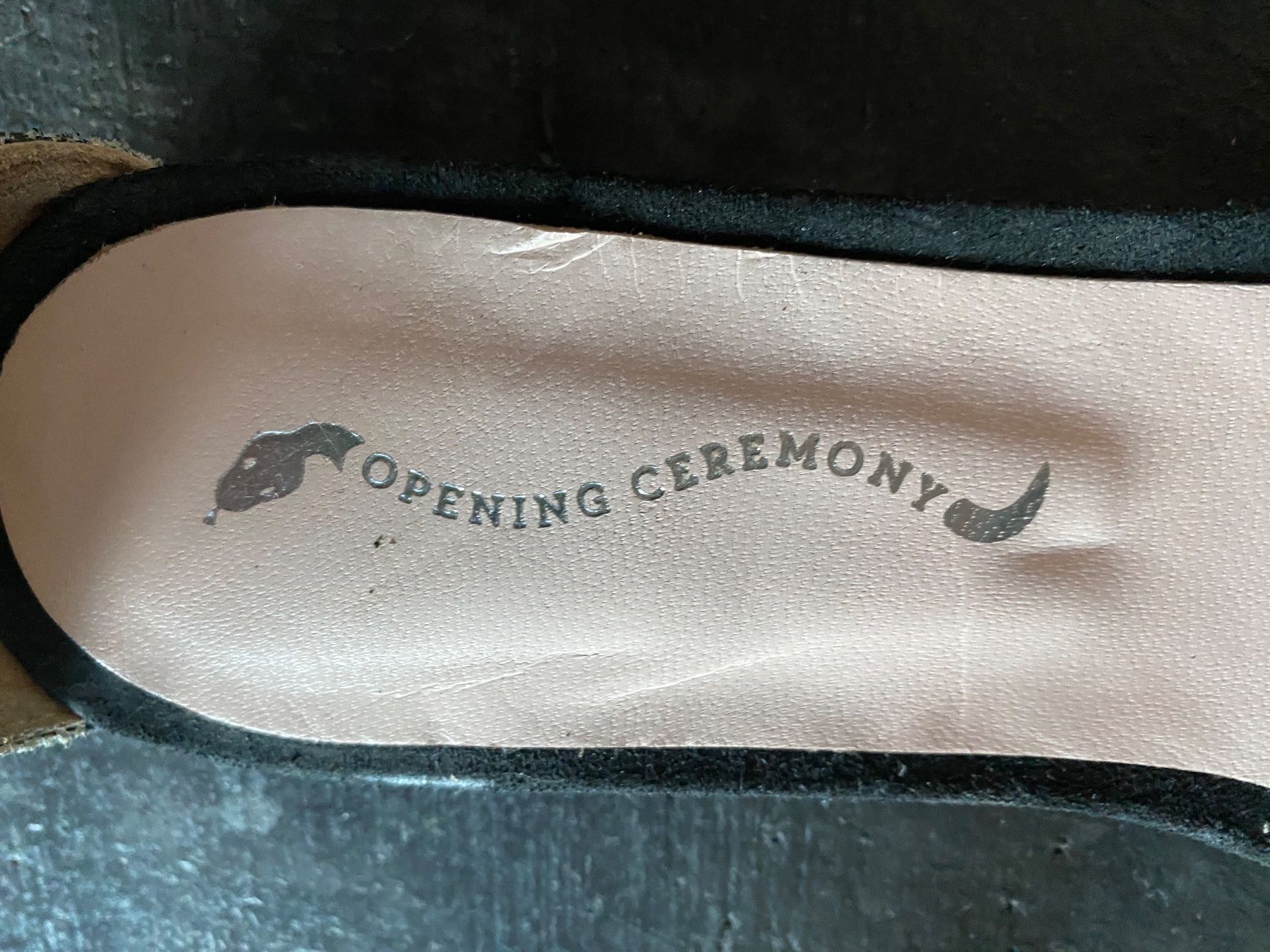 Scarpe da donna: Flache Sandalen Opening Ceremony 38 – Usato da Chur venduto da simhofstr 4