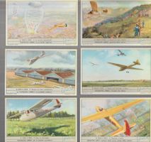 ITALY 6 x Liebig chromo trading cards IL VOLO A VELA S 1683