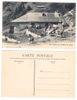 Une ferme au Rochers de Naye