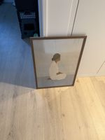 Schönes Wandbild Yoga-Frau