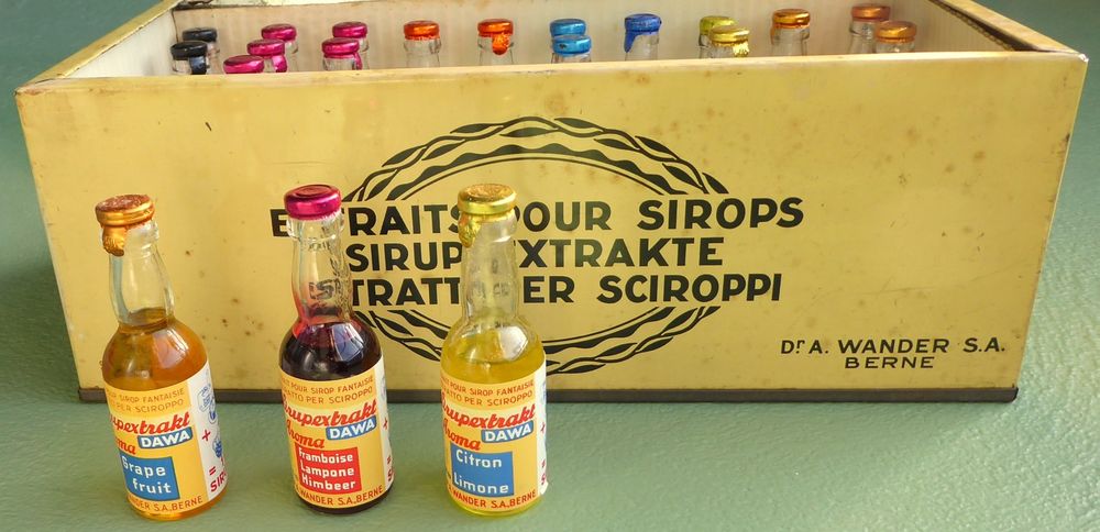 alte original DR. WANDER BERN Sirup-Extrakt Blechdose antik | Kaufen ...