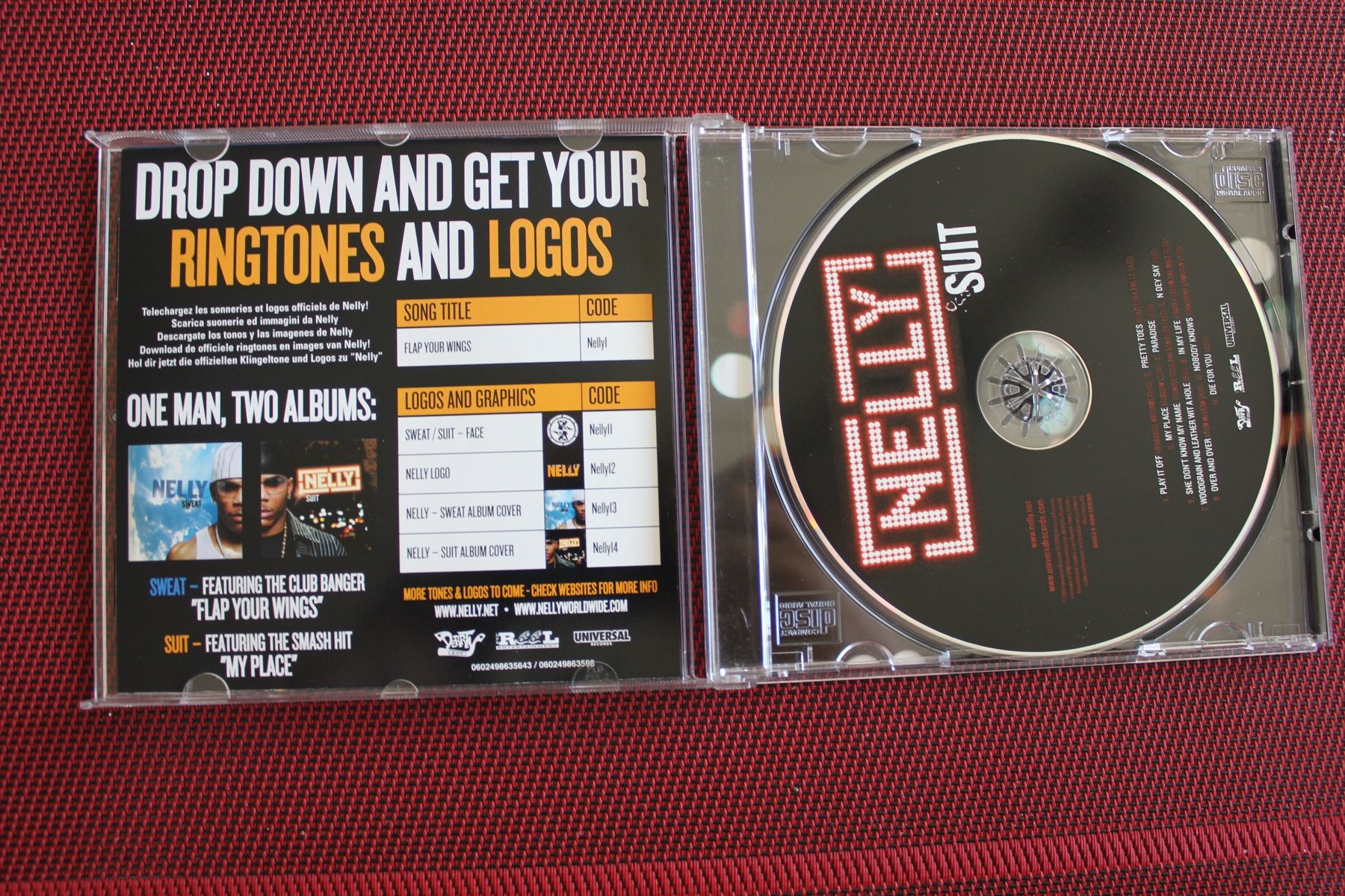 CD: Nelly Suit CD ( 841) – Usato da Geroldswil venduto da CD-Verkauf-2022 1