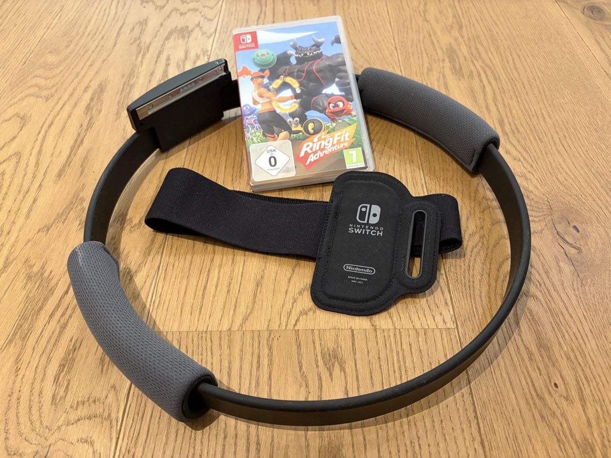 Nintendo Giochi: Nintendo Switch Ring Fit – Usato da Bottmingen venduto da Tuxedo78 1
