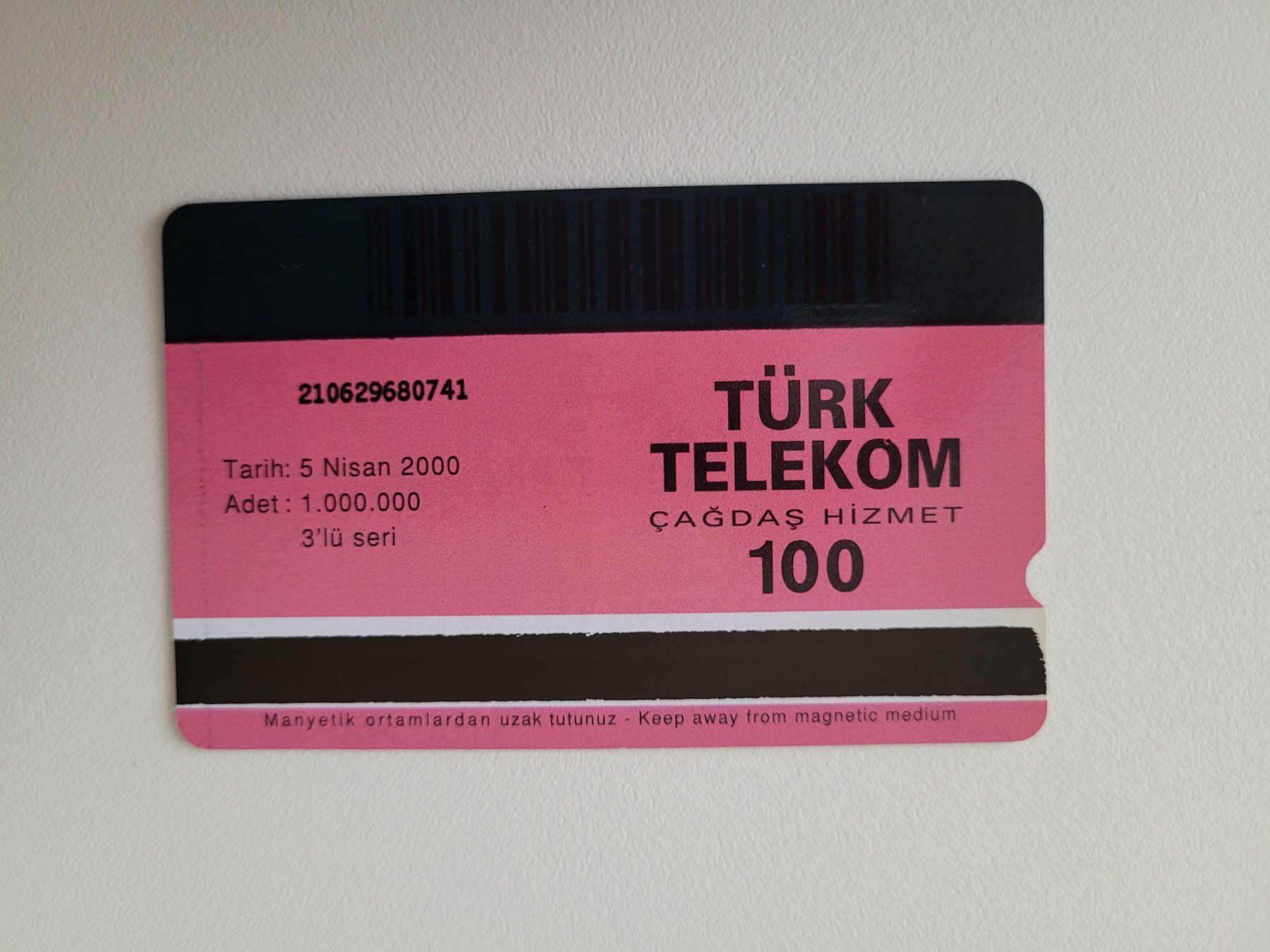 Schede telefoniche: Telefonkarte Türkei – Usato da Inwil venduto da Flower2325 1