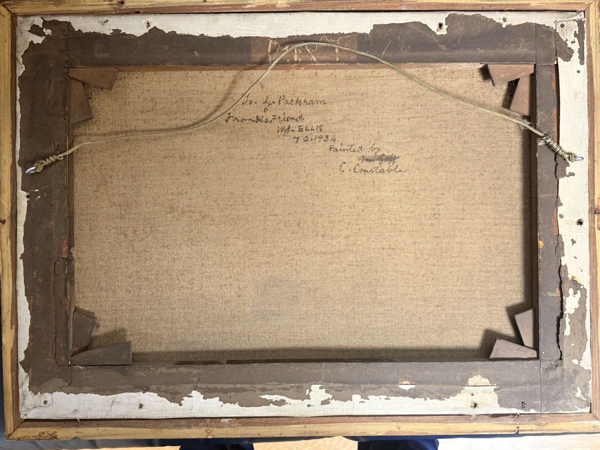 Tableaux: Ölgemälde von C. Constable  – D'occasion à Solothurn par NUVICO 5