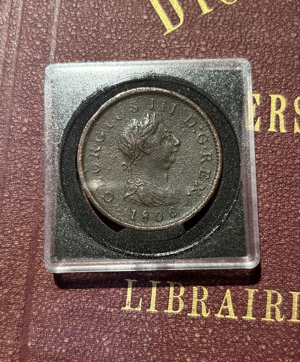 Tutti le monete: 1 Penny, 1806, Angleterre – Usato da St-Maurice venduto da SPEKER 3