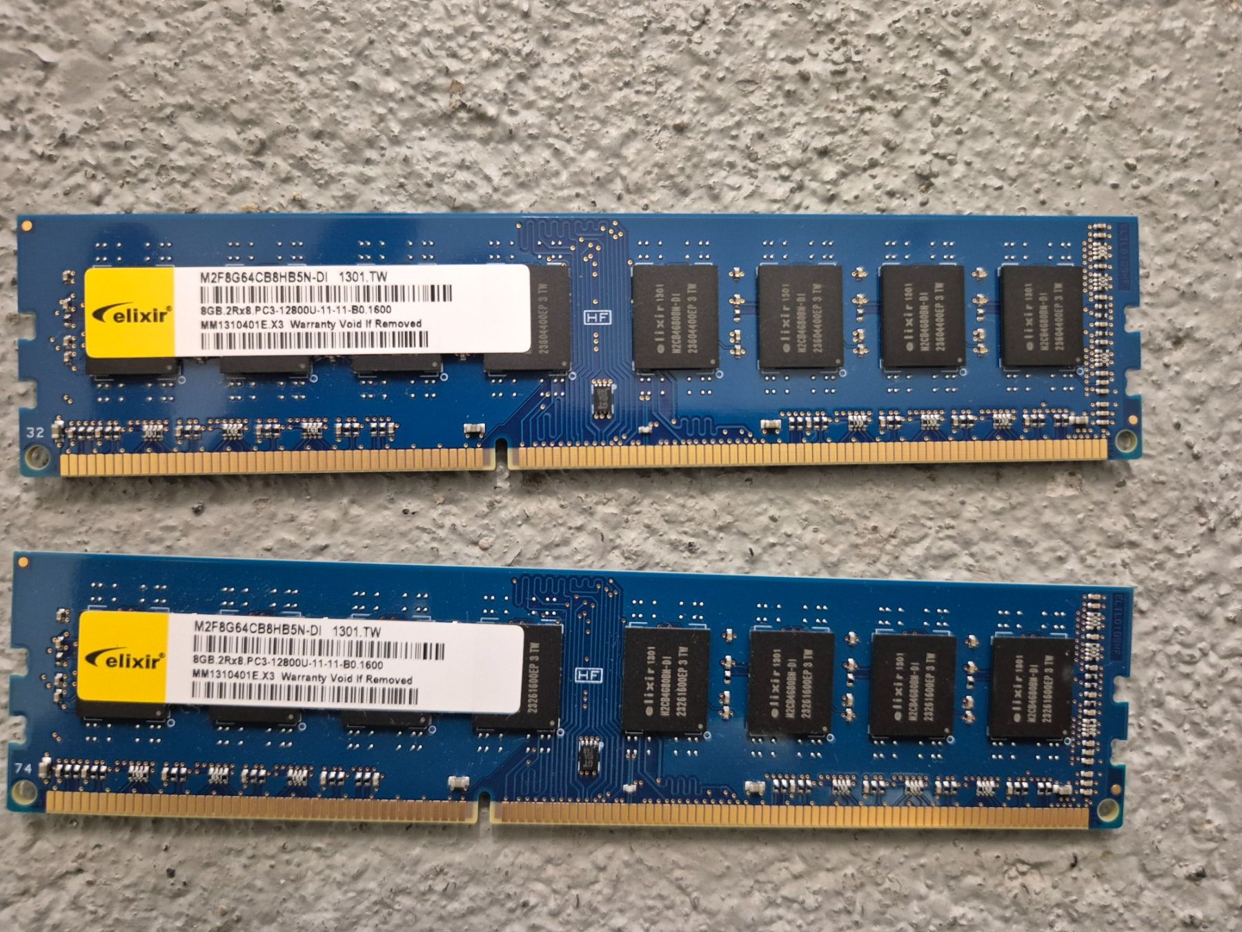Memoria / RAM: 2x Elixir 8GB DDR3 2x8 GB – Usato da Domat Ems venduto da tchnesa
