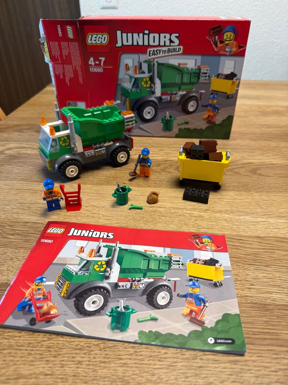 Lego Kit di costruzioni: Lego Juniors 10680 Abfall Lastwagen – Usato da RIET (NEFTENBACH venduto da SAMUEL110 2