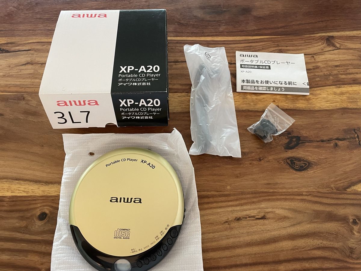 Aiwa Lettore multimediale portatile: Discman Aiwa XP-A20 – Nuovo (secondo la descrizione) da Schliern b. Köniz venduto da 505SR2.0