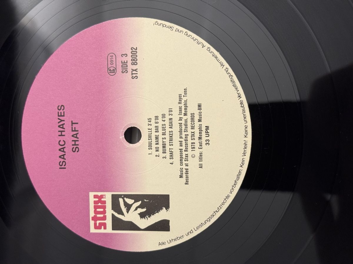 Dischi in vinile: Isaac Hayes - Shaft  – Usato da Delémont venduto da Studio_du_soleil 4