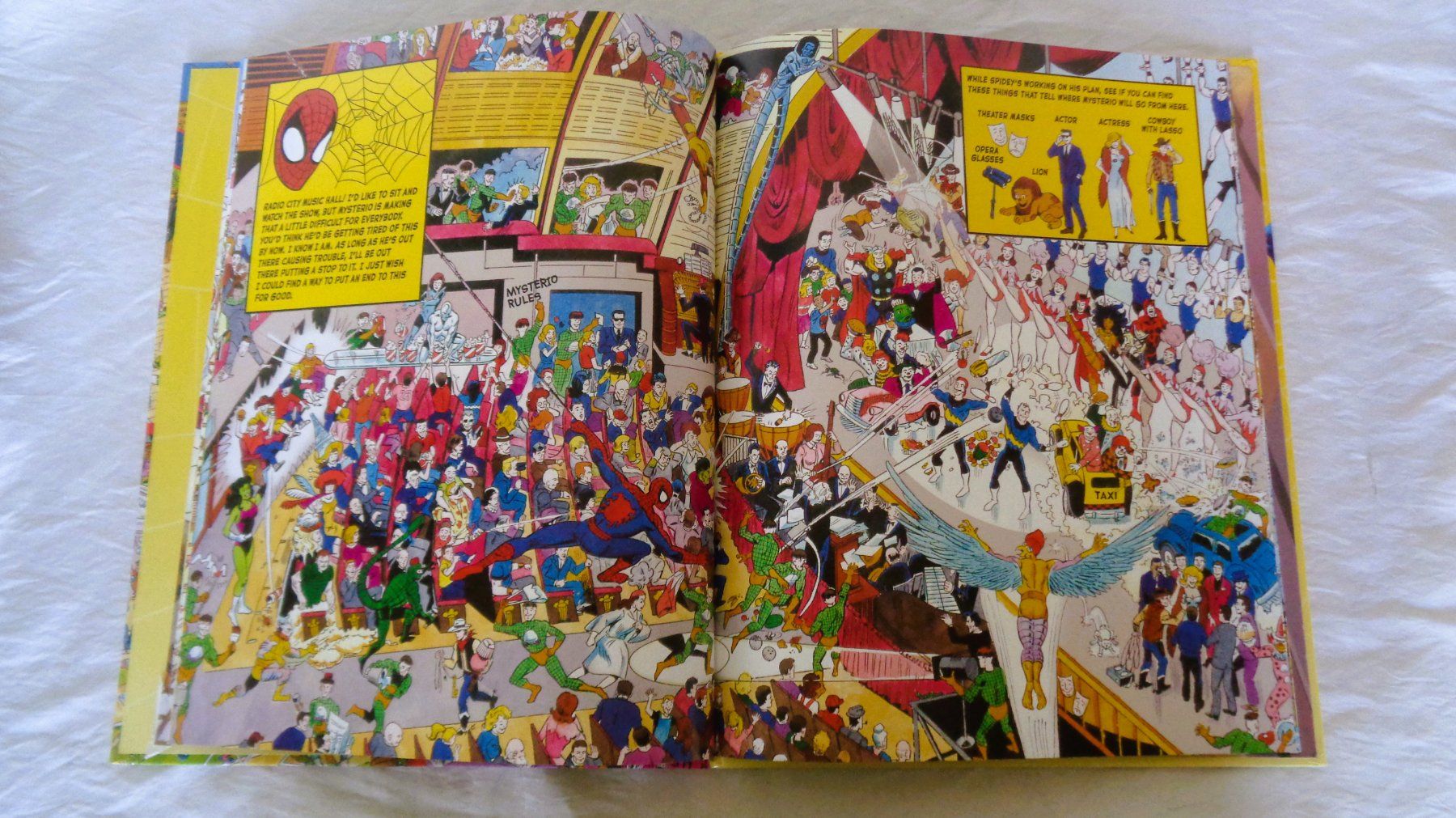 Libri: Marvel Spider Man / Wimmelbuch englisch / Look and Find – Usato da Bellach venduto da JingleJerry 4