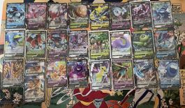 Divers Pokemon V Cards Japanese 25 piece