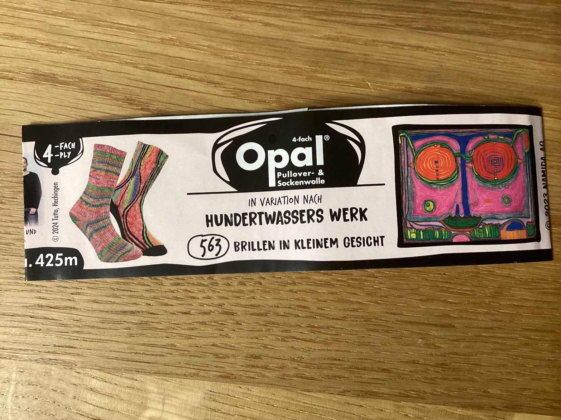 Socken: Handgestrickte Hundertwasser Socken NEUSTE Kollektion 4 – Neu und originalverpackt aus Flawil von kruemeli02 2