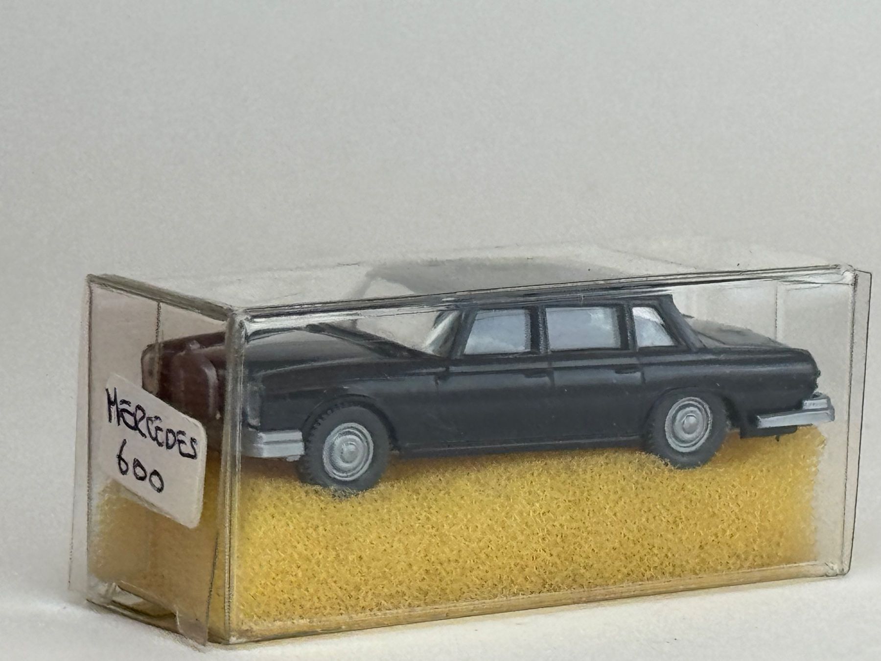 Wiking Modellini d'auto: CH- Wiking Mercedes 600 Pullman schwarz – Usato da Elm venduto da Wikmtz